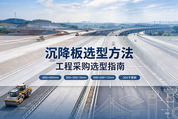 南涧沉降板选择方法