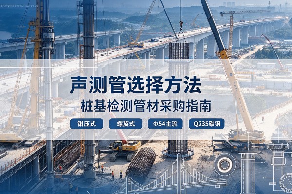 南涧声测管选型标准