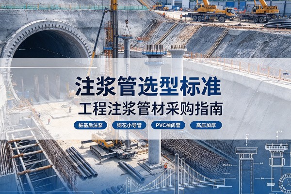 南涧注浆管选型标准