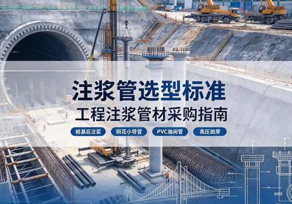 南涧注浆管选型标准